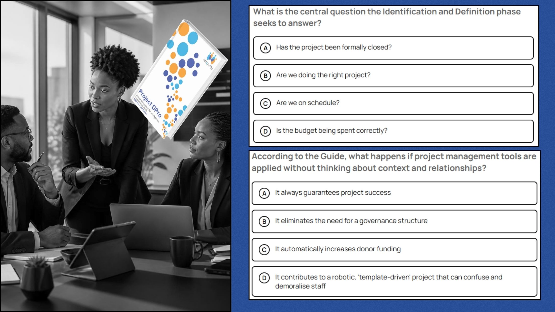 Project DPro quizzes